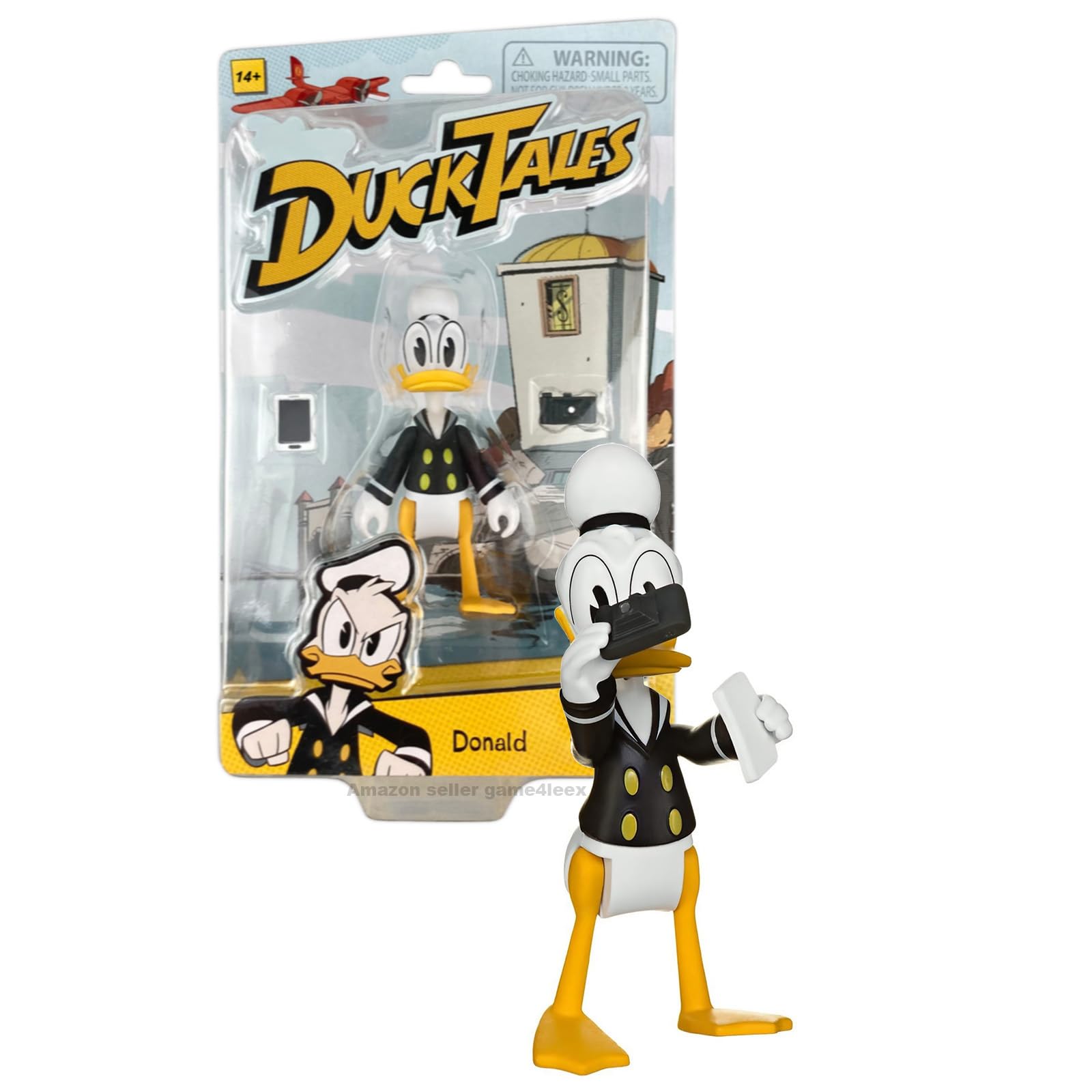 DuckTales PhatMojo 4 Inch Action Figure Small Size Figurine (Donald)