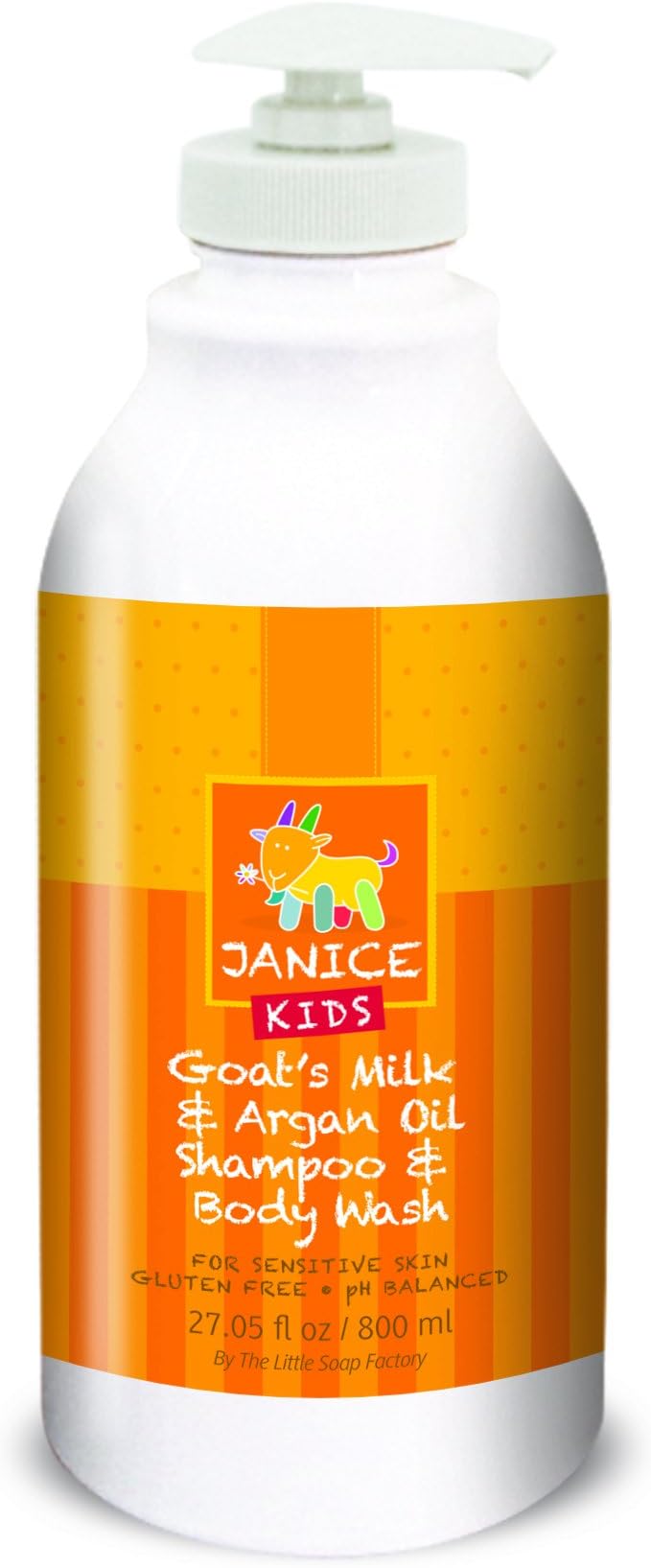 Goat's Milk and Argan Oil Shampoo and Body Wash, Original, 27.05 Fluid Ounce