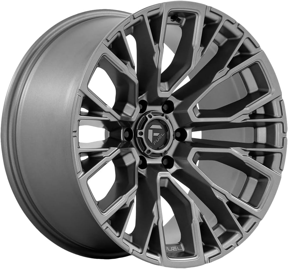 FUEL OFF-ROAD D848 REBAR 17X9, 6X135, 5.04, 1mm MATTE GUNMETAL - D84817908950