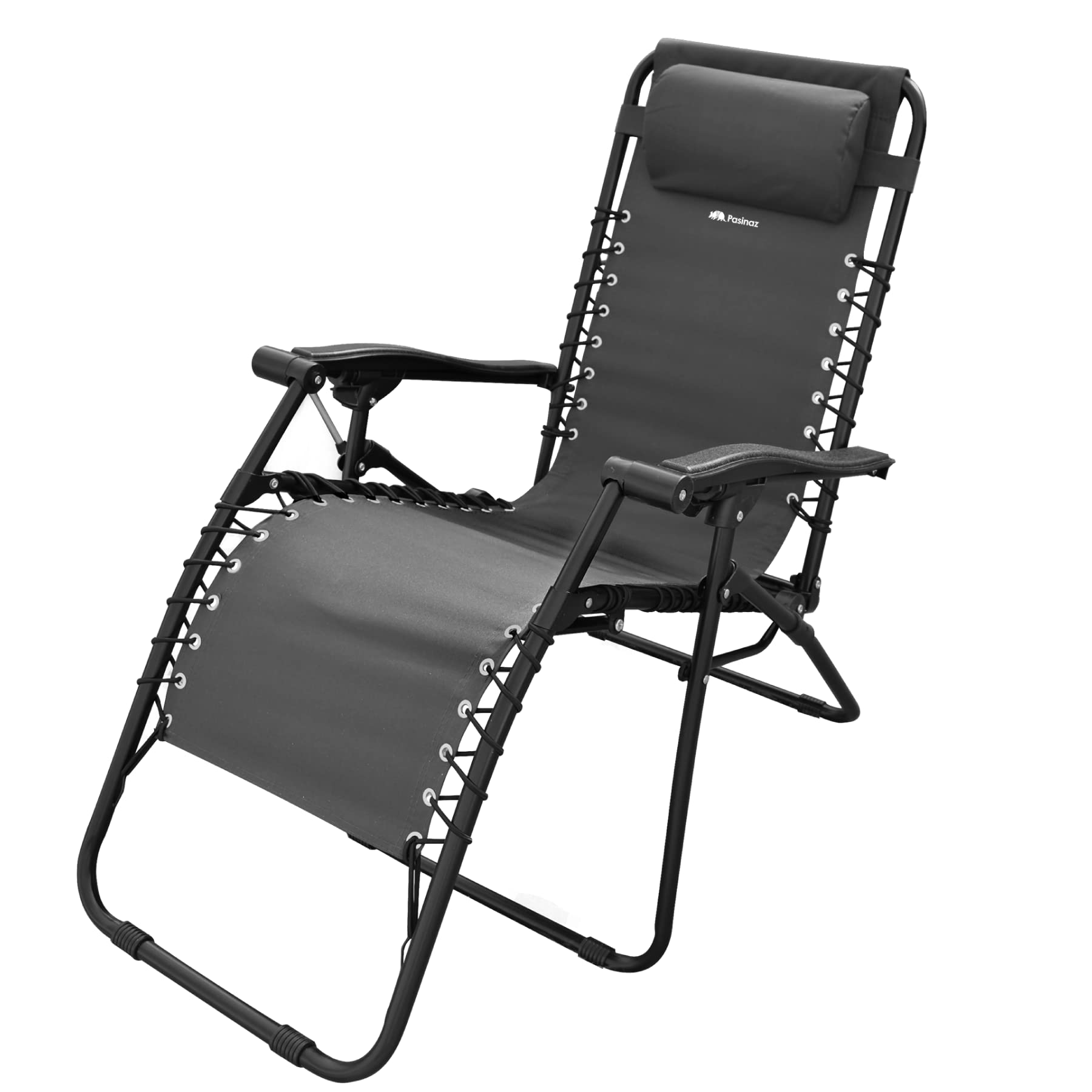 Amazon｜Pasinaz アウトドアチェア 折りたたみ 無段階 枕付き チェア