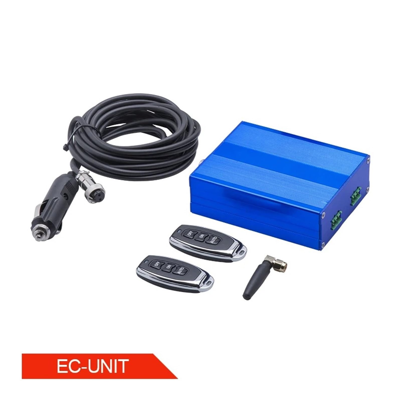 AGR Valvola Doppio Set Valvole Controllo Scarico Elettrico Con Controllo Remoto Dell'esclusione Per Valvola A 2 Pezzi Per Tubi Valvola EGR Ricircolo Gas Scarico(2.36 inch set)