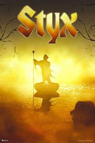 Miniatura 2 de Laminated Styx River Styx Album Cover Classic Rock Music Merchandise Retro Vintage 70s 80s Aesthetic Band Poster Dry Erase Wall Art 12x18 Póster