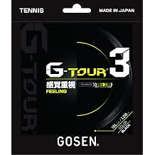 GOSEN G-Tour 3, Good Feeling at Impact, Polyester Tennis String
