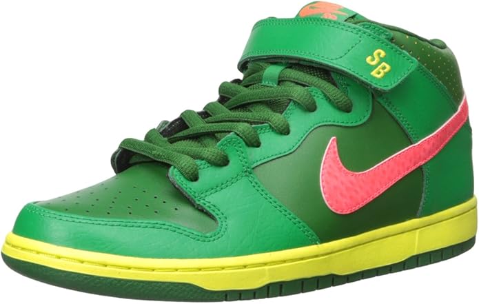 Amazon.com | Nike SB Men's Dunk Mid Pro SB 7 Green | Skateboarding