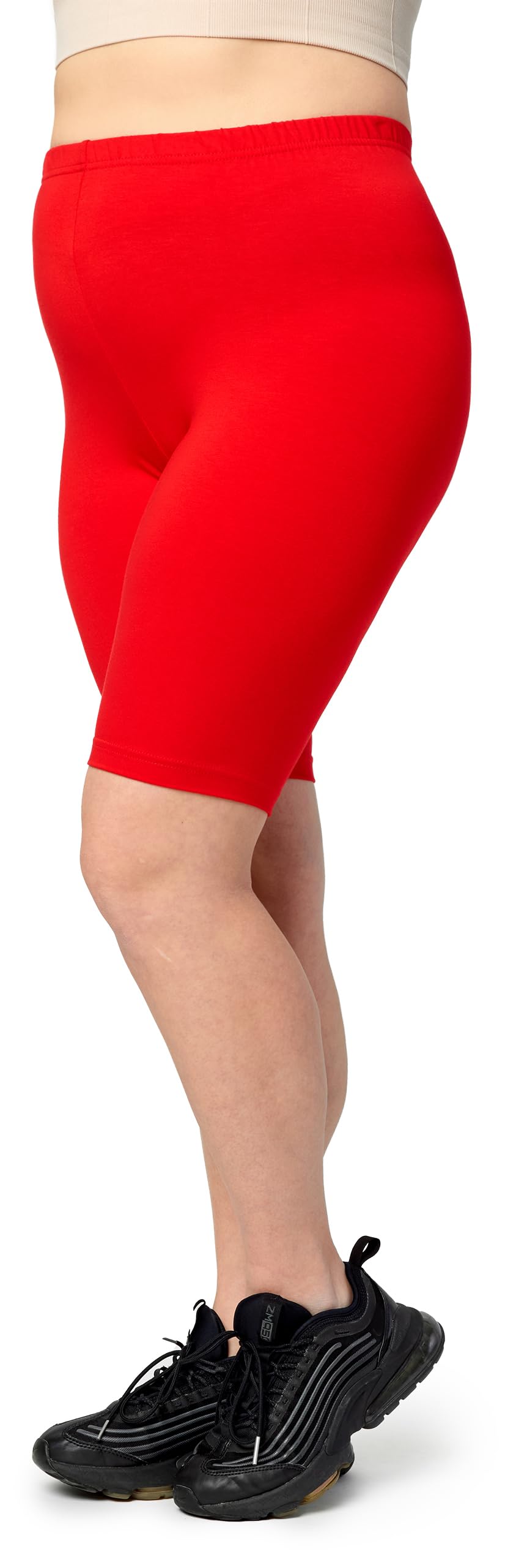 Merry Style Große Größen Damen Shorts Kurze Leggings Bequeme Radlerhose aus Viskose MS10-450