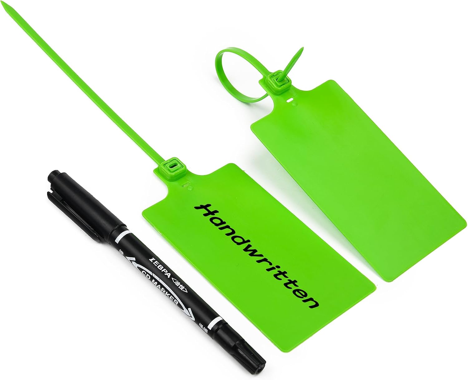 Plastic Seals Shipping Tags Logistics Use Big Sign Tie Large Label Tie, 255mm Total