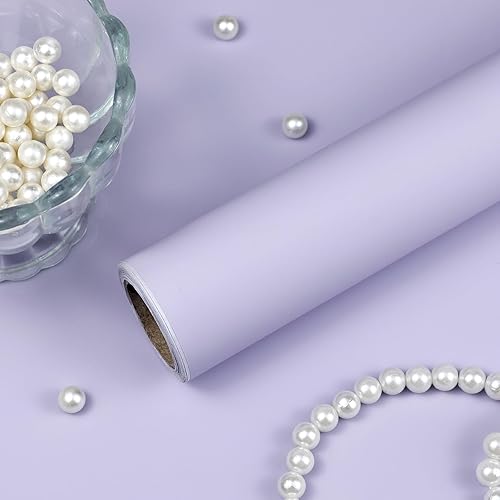 Purple Peel and Stick Wallpaper 15.7" x 196" Modern Contact