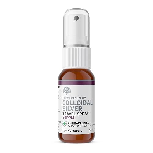 Nature’s Greatest Secret Colloidal Silver Spray 20ppm 20ml | Travel