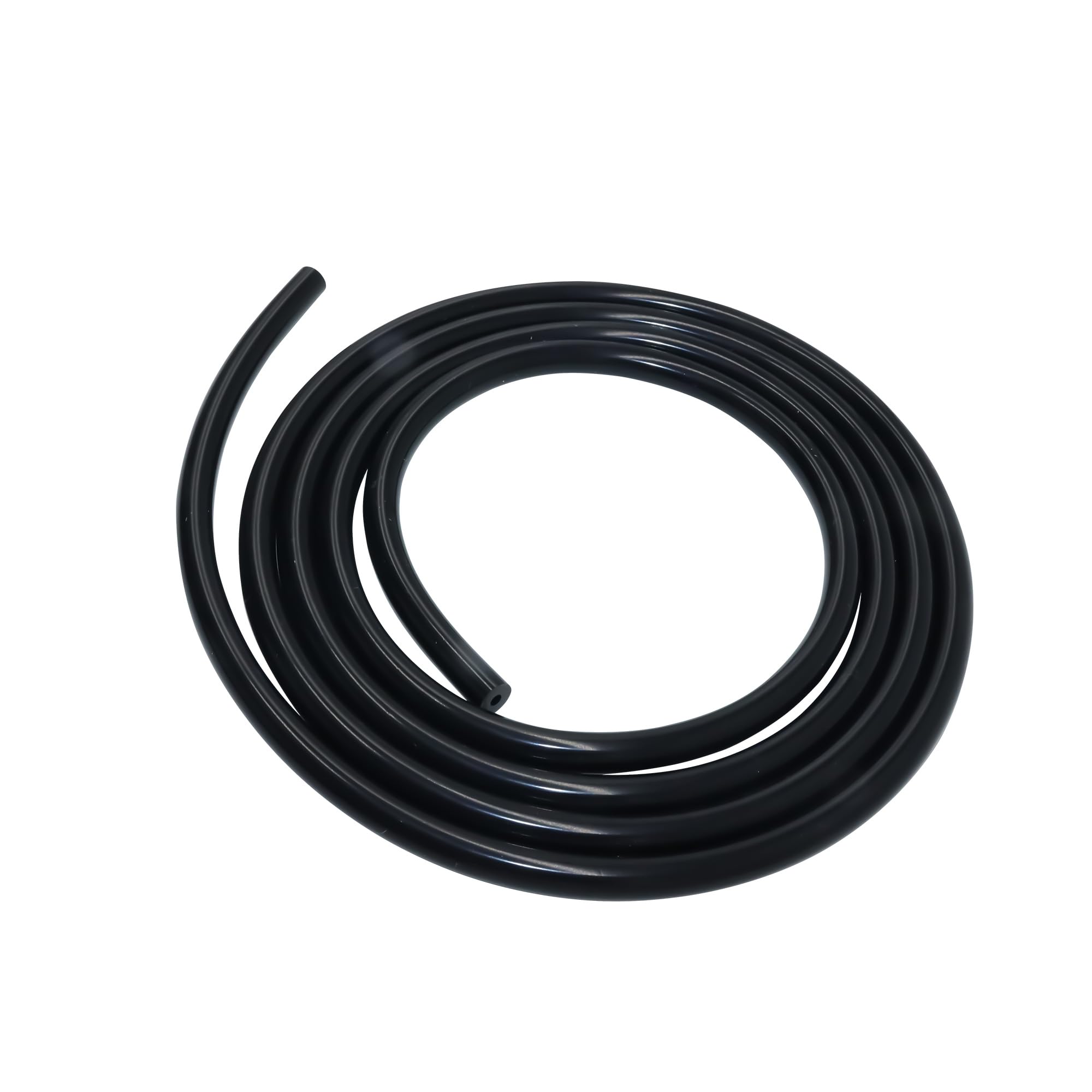 LAVMHAB Vacuum Silicone Tube 12mm ID 18mm OD 3mm Wall Thickness 3 Meters (9.8FT), Silicone Tubing Vacuum Hose for Air Water Transfer (Black)