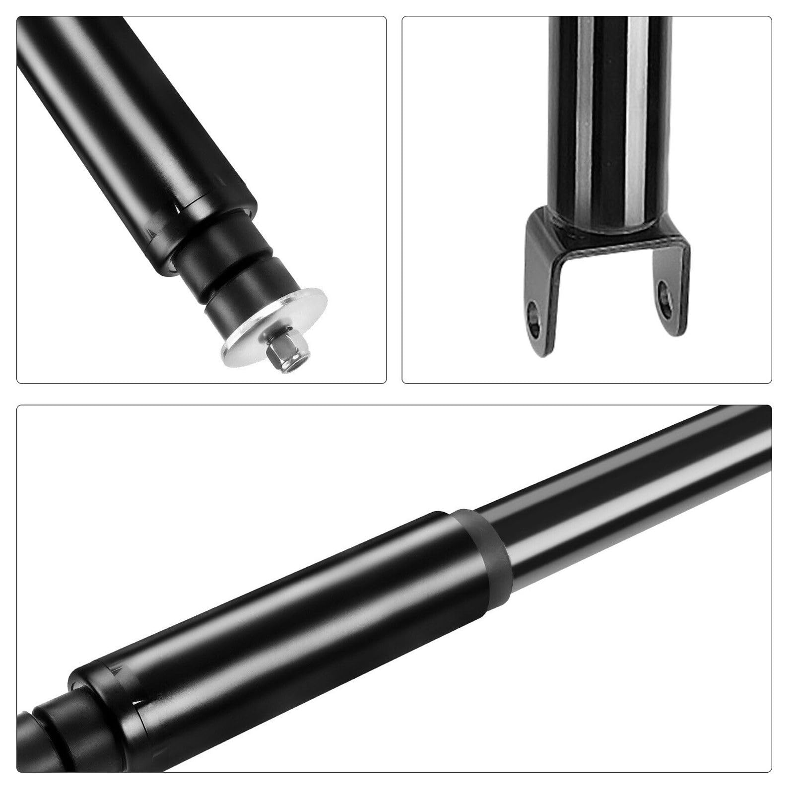 Karoldeare 2pcs Suspension Absorber Strut Set Rear Left Right Black for Ford for Explorer 2013-2019 for Interceptor Utility 2013-2019 550057 346101