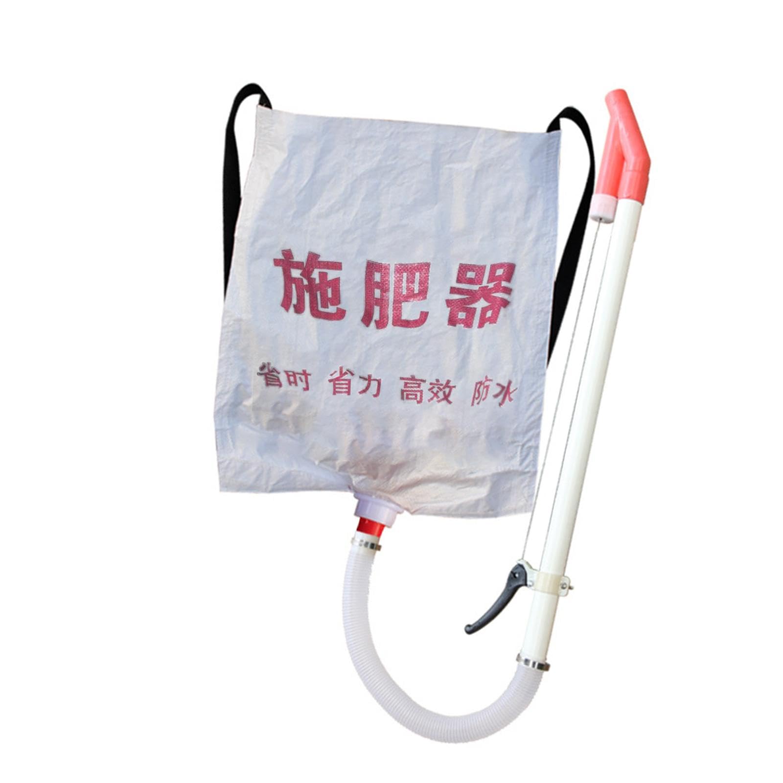 Back Carrying Woven Bag Manual Fertilizer Spreader Labor Saving Single PVC Handle-image-45