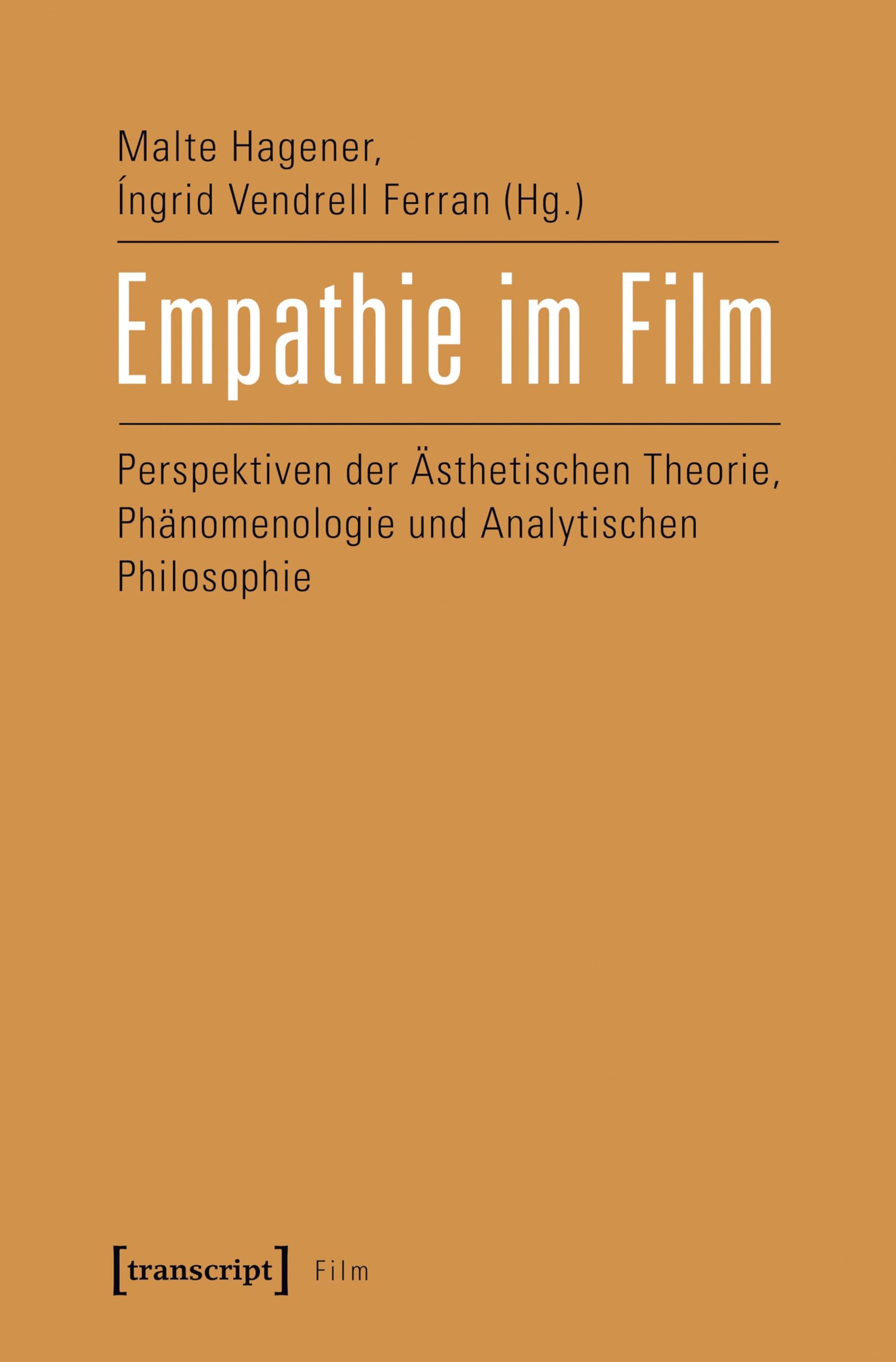 Livre Empathie im Film pour réussir son mémoire de cinéma