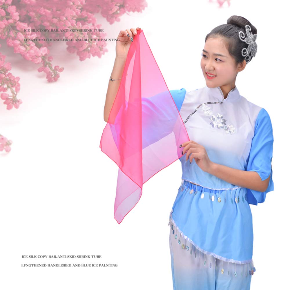 12PCS Small Scarf Square Neck Head Scarfs Solid Color Scarf Vintage Neckerchief Sailor Dance Practical Scarf Candy Color Scarves 50s Chiffon Sheer Multi-Purpose Bandana Gift for Women Girls