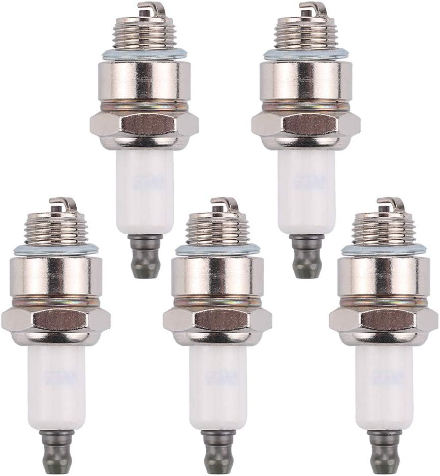 Hilom RJ19LM Spark Plug for 796112S 293918 391818 392588 394539 394812 493944 5095H 5095D Lawn Mower