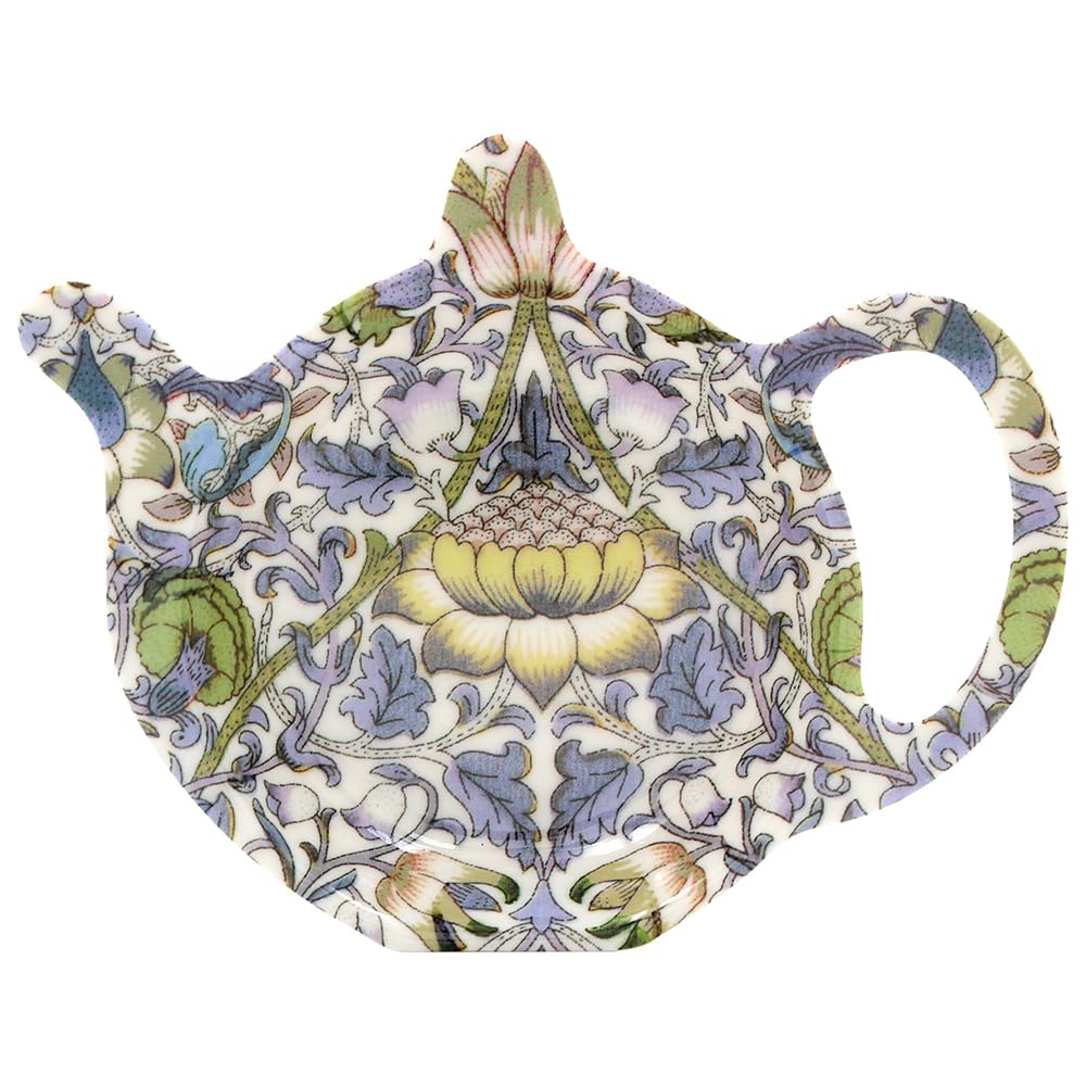 Teabag Tidy Lodden W.Morris Floral Design Lavender Flowers Kitchen Tableware