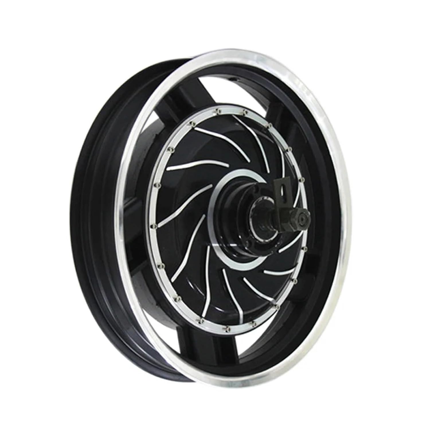 QSMOTOR 273 6000W 17inch Electric Motorcycle Wheel Hub Motor V2 Type