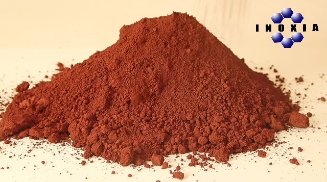 Ossido Di Ferro (III) Rosso 100g - Pigmento Naturale In Polvere, Ematite, Per Termite, Reagenti E Pitture - By Inoxia