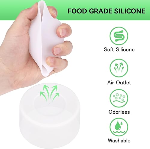 Miniatura 6 de PICcircuit 2 piezas para botas Stanley, parte inferior de silicona para Quencher Adventure de 40 onzas, 30 onzas, botella IceFlow de 20 onzas y 30