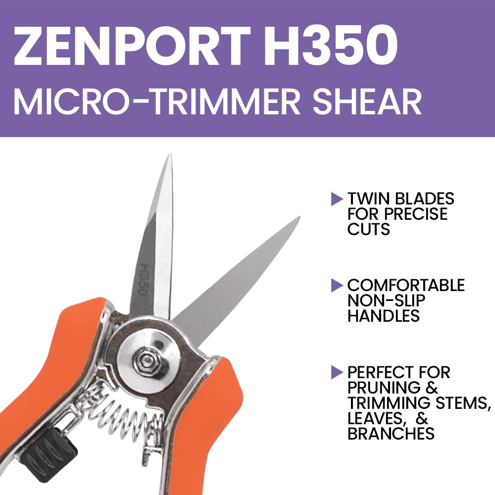 小物 shinathur Amazon.com : Zenport H350 Micro Trimmer Shear with Twin Blade, 6