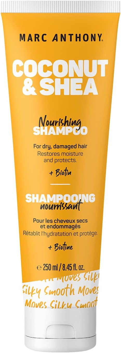 Marc Anthony, Hydrating Coconut Oil Shea Butter Shampoo 8.4 oz Shampoo for Unisex