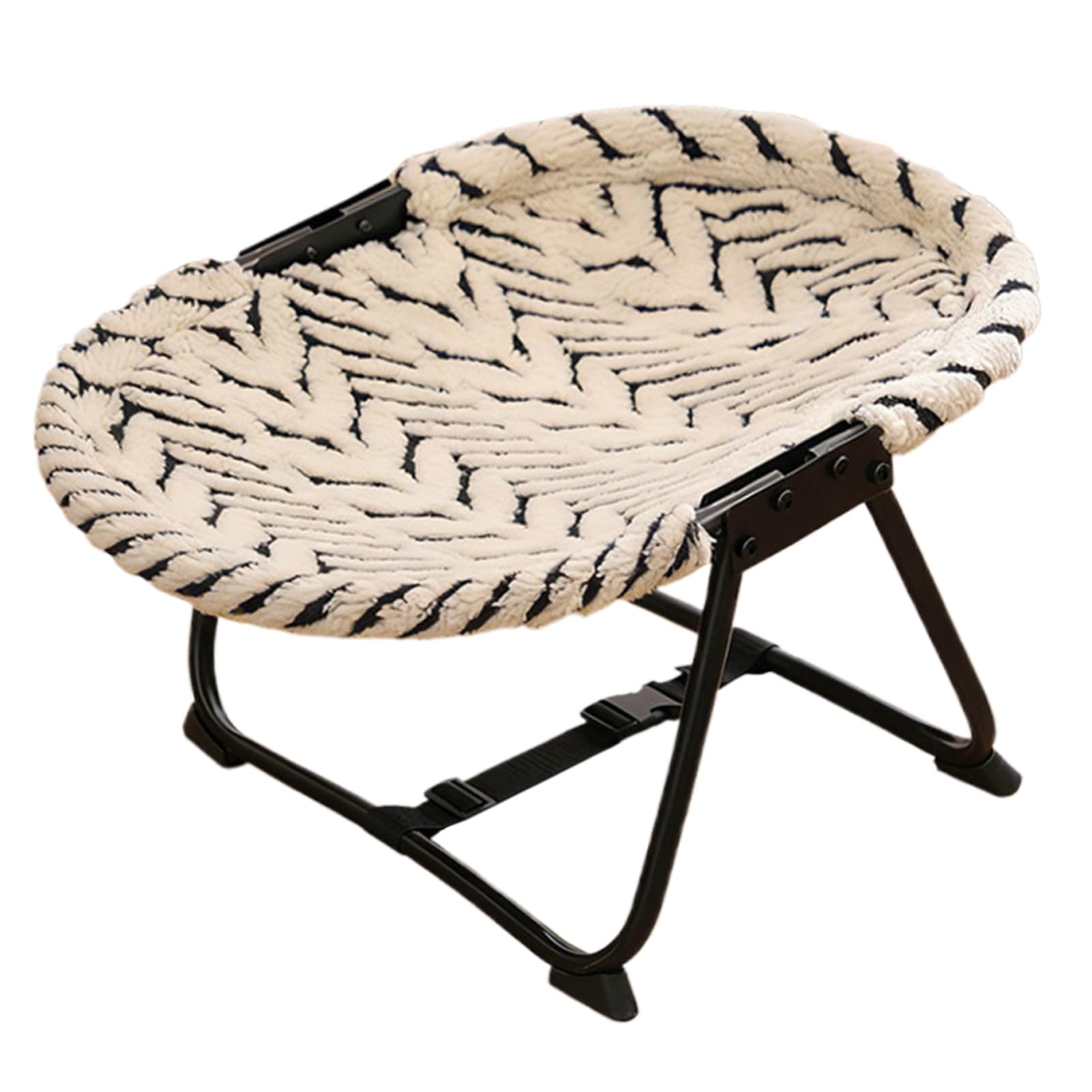 Dog Cot Bed - Detachable Non Slip Hammock, Foldable Puppy Lounge, Elevated Bone Area | Washable Fabric Cot, Summer Airflow Component for Sleep Rest Outside Camping Travel Cats Heavy Gadget