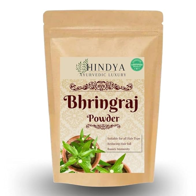 Bhringraj Powder for hair growth Good for Hair pack, Hair oil and oral consumption Skin