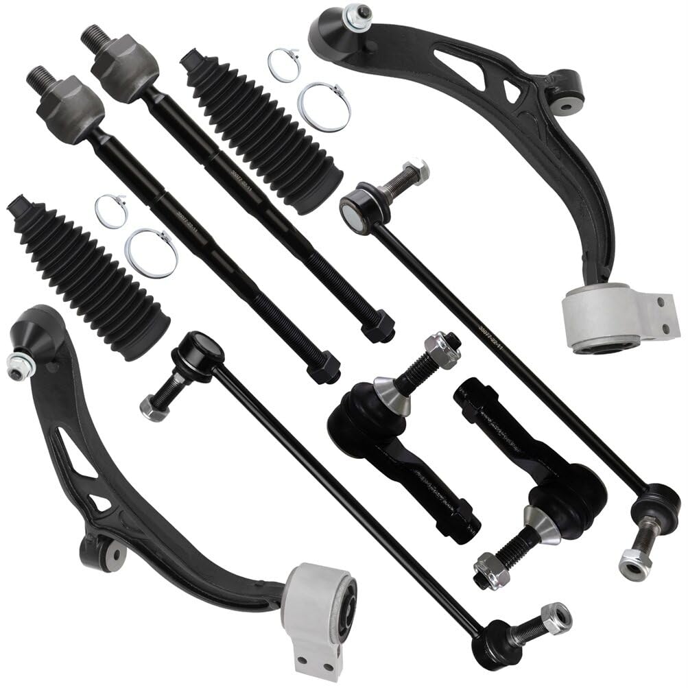 Tie Rod Ball Joint Kit SCITOO 10-Piece Front Suspension Kit For Ford ...