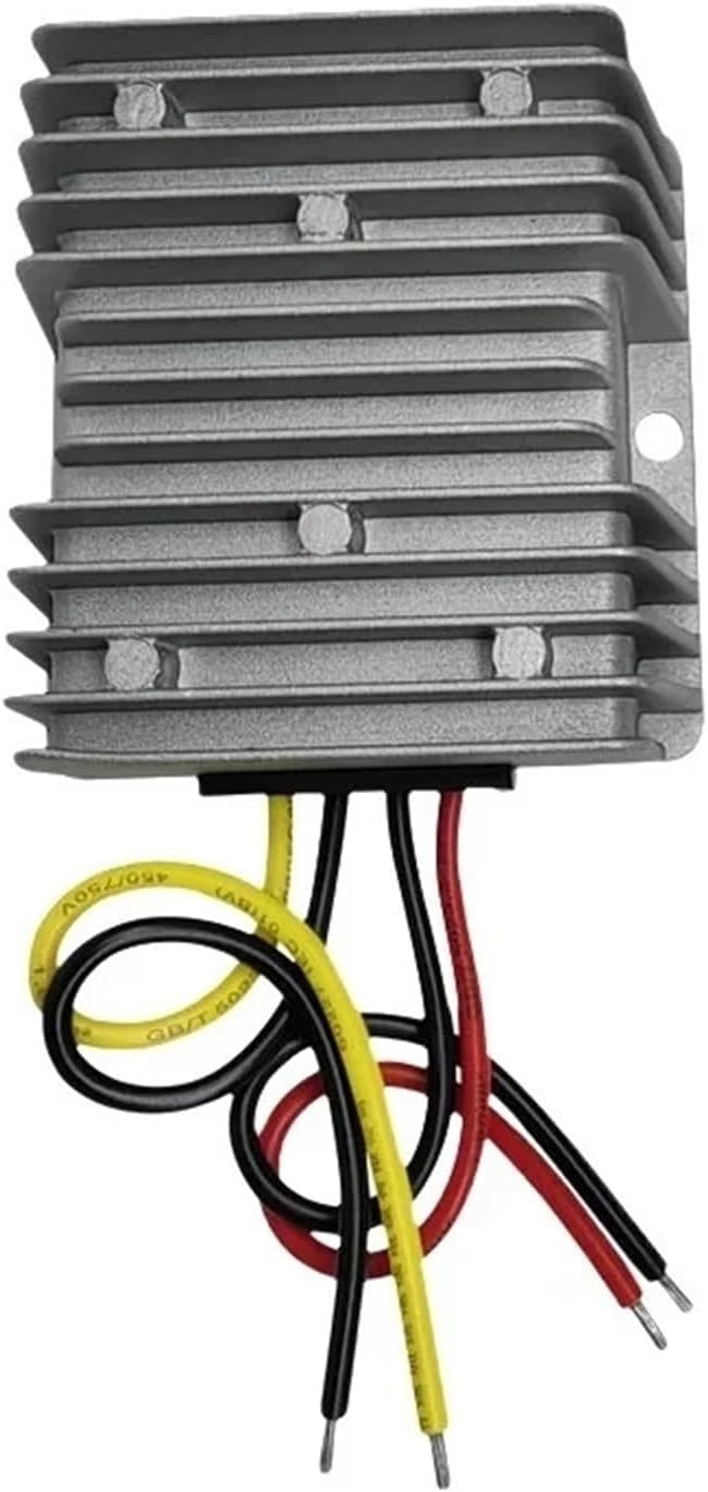 DC DC Boost Buck Converter 9-36V 12V 24V to 24V Stabilizer Power Supply 1-30A Voltage Regulator(6A Aluminum L)