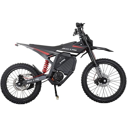 X-PRO Electric Dirt Bike 5000W – Teens & Adults Off‑Road E‑Bike with 55+ MPH Max Speed, Long Range Removable Battery, Dual LED Lights, Adjustable 3 Speed Modes