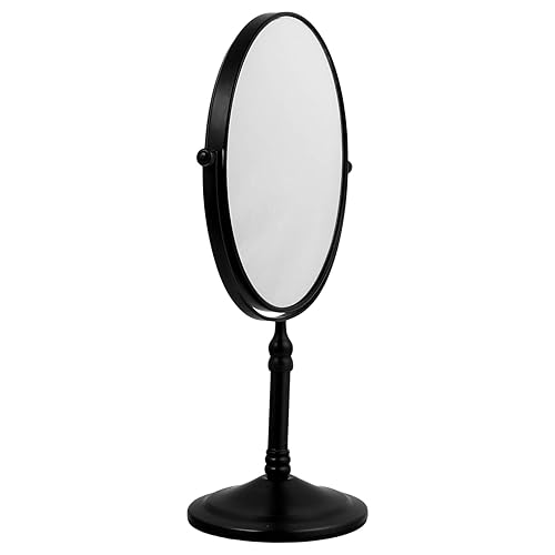 Miniatura 2 de Beaupretty Espejo LED portátil, espejo de tocador de escritorio, espejo de tocador de maquillaje, espejo de maquillaje con aumento, espejo de