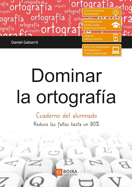 Portada de Dominar la ortografía – Cuaderno del alumno