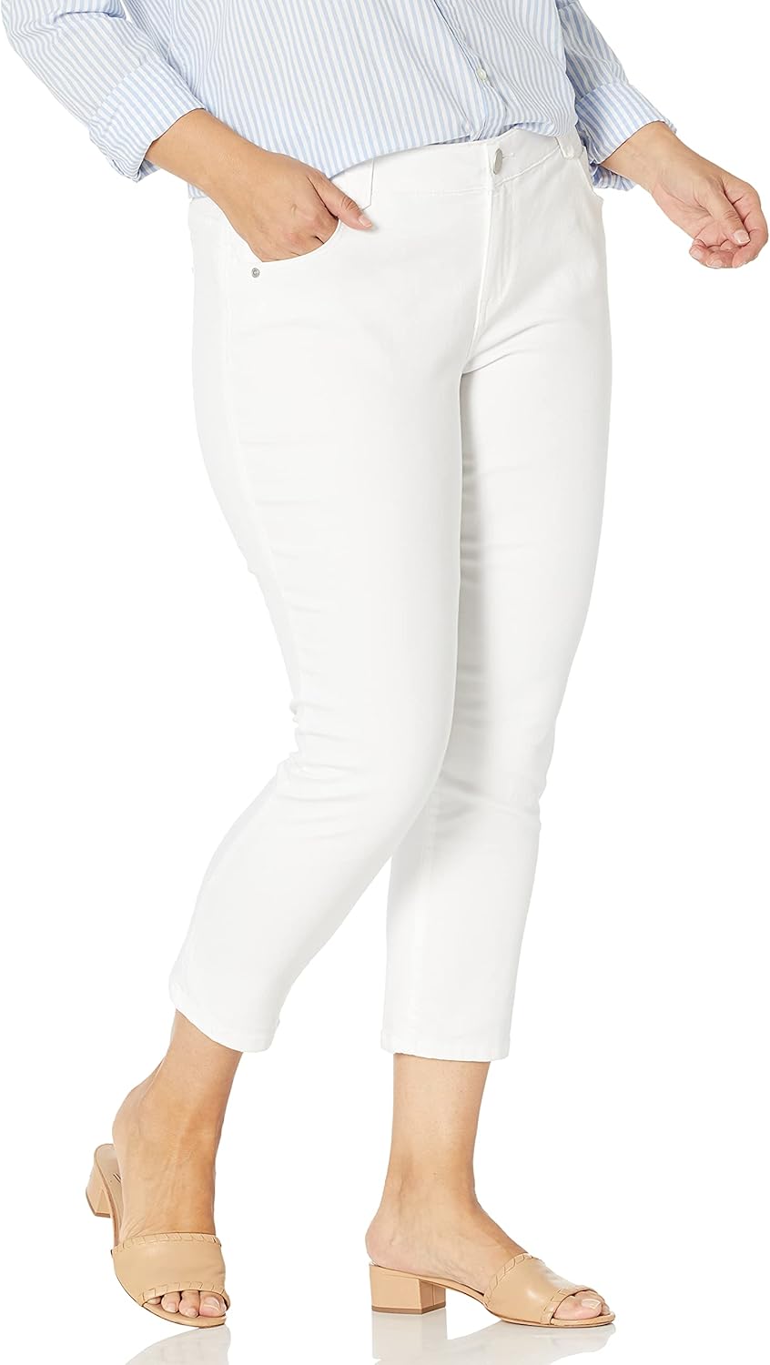 Democracy Women's Plus Size Ab Solution Crop