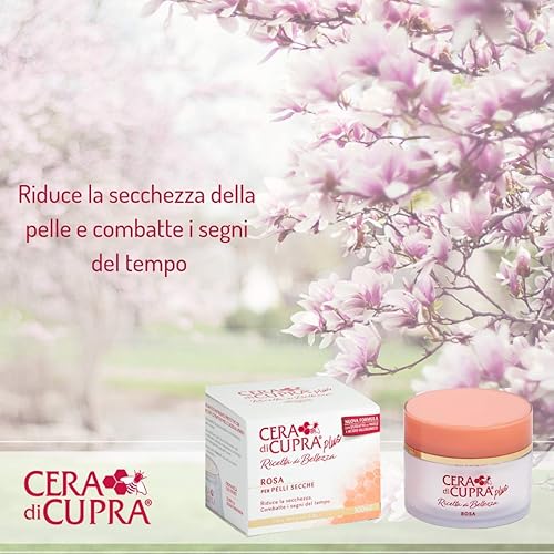 Miniatura 2 de Plus"Rosa per Pelli Secche" Crema para piel seca, fórmula antiedad - Tarro de 3.4 onzas líquidas (3.4 fl oz) [Importación italiana]