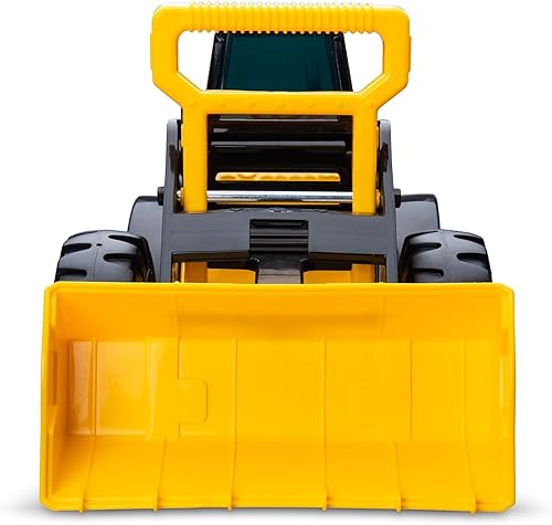 Miniatura 11 de Tonka Steel Classics Bulldozer - Camión de construcción de juguete, hecho de acero y plástico resistente, para niños y niñas de 3 años en adelante