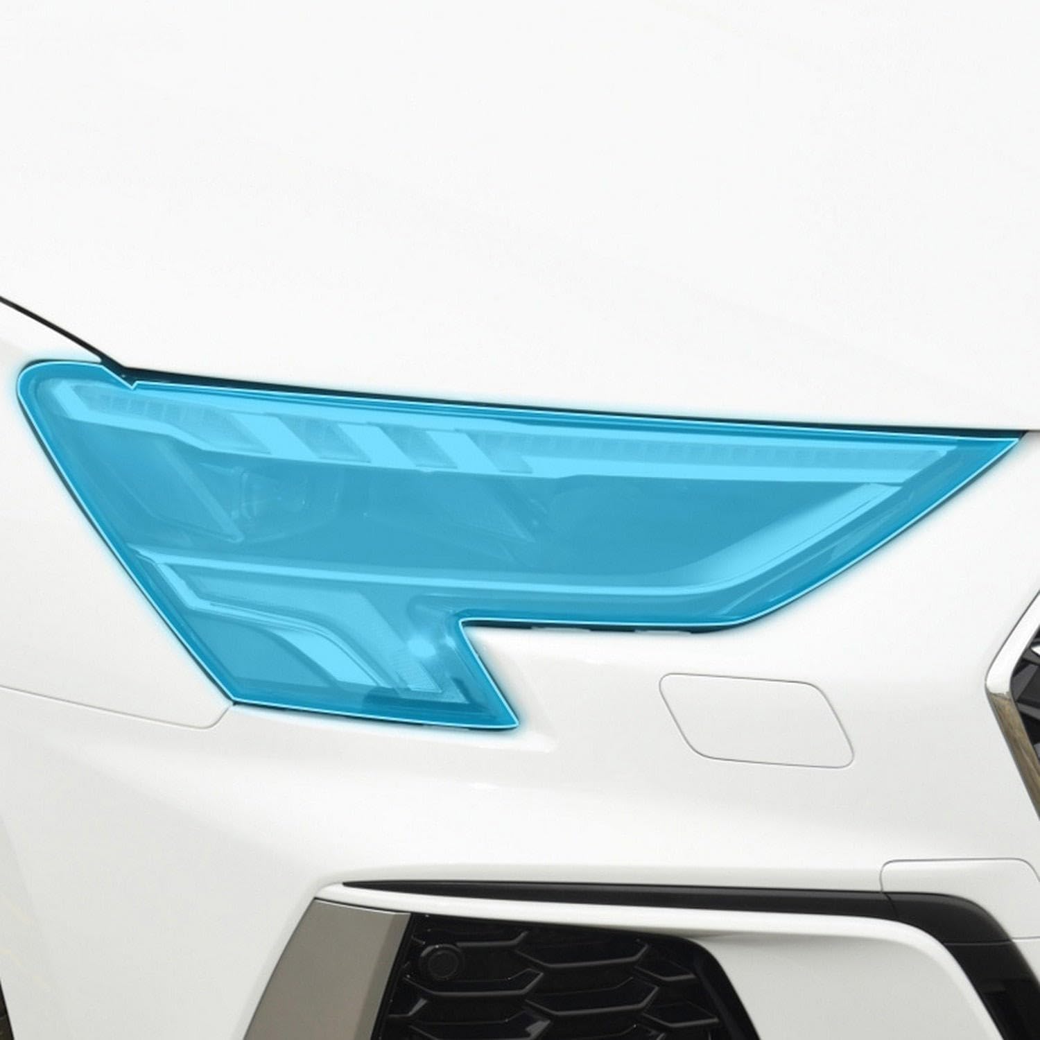 Film anti-rayures phare Audi A3 8Y protection TPU PPF contre jaunissement et impacts