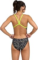 Vista 2 de ARENA Performance Fireworks - Traje de baño de una pieza para mujer Challenge Back MaxLife