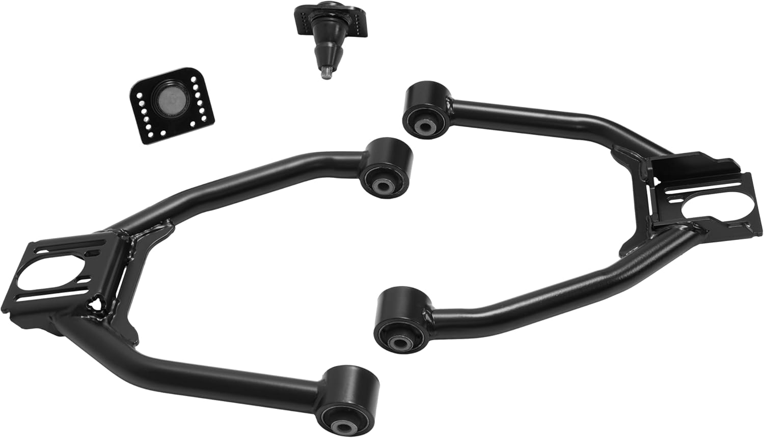 Front Upper Camber Control Arm Compatible with 2003-2009 Nissan 350Z Infiniti G35 Coupe Steel (Black)
