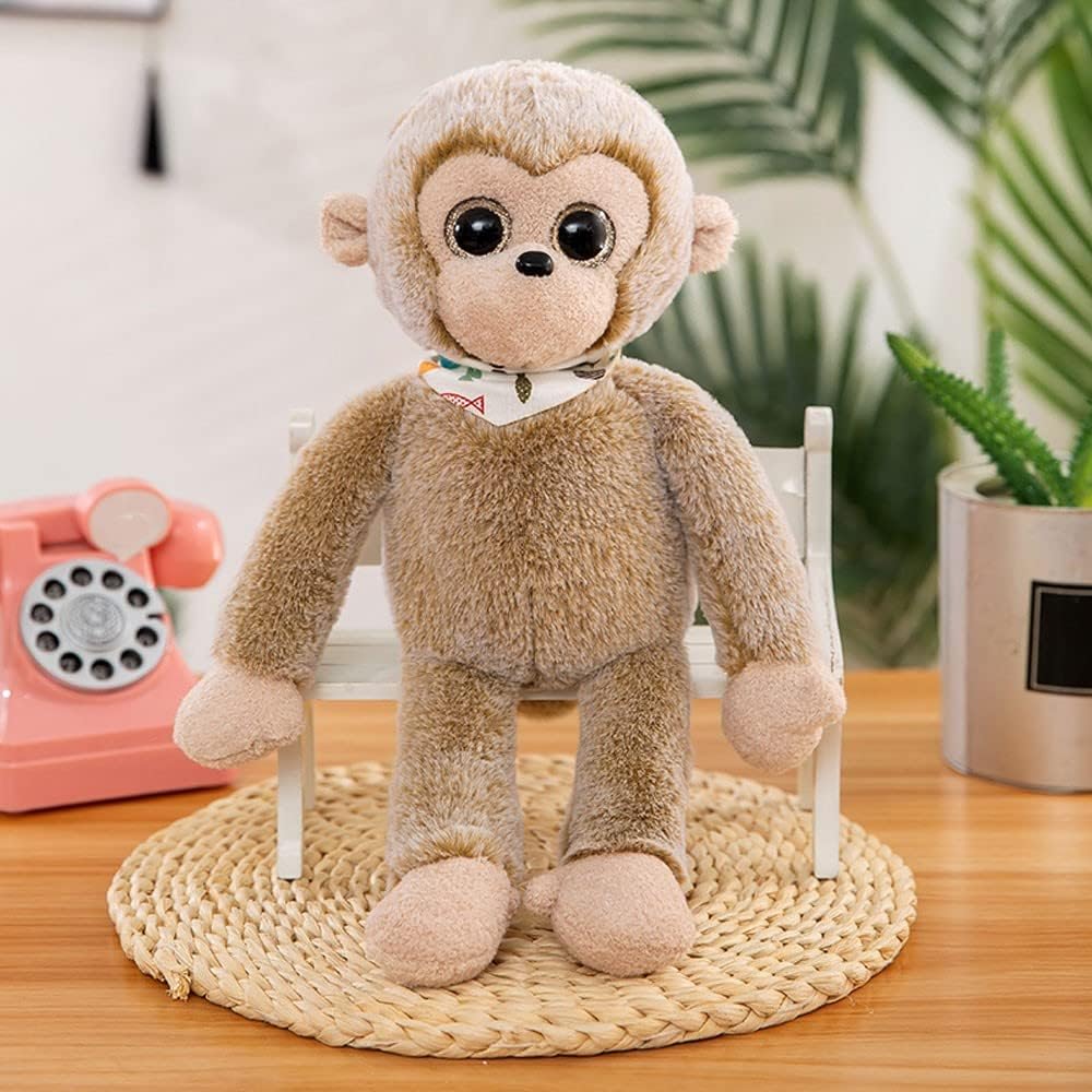 LGASS Monkey Plush Stuffed Toy for Kids Brown Iceland Ubuy