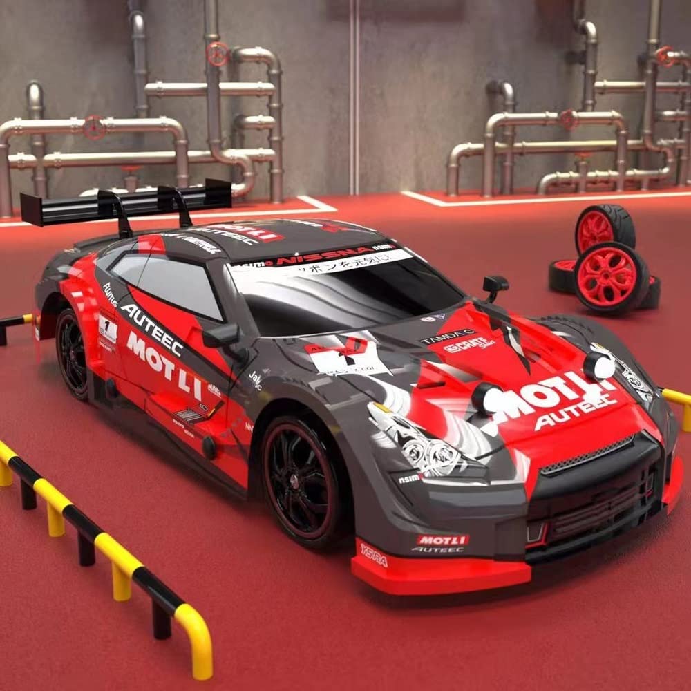 Amazon.co.jp: HJLXMF RC ドリフトカー 1/16 モデル GTR RC カー RTR