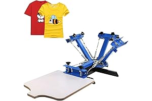 VEVOR 4 Color 1 Station Screen Printing Machine: Unleash Your Artistic Vision