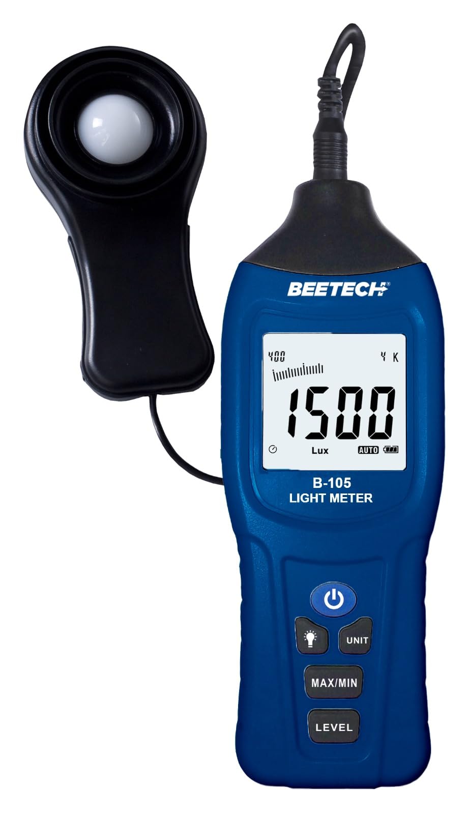 Beetech ® B-105 Digital Lux Meter Digital Lux Light Meter Luminometer LED Lights Indoor Outdoor Light Tester By Skyking ®