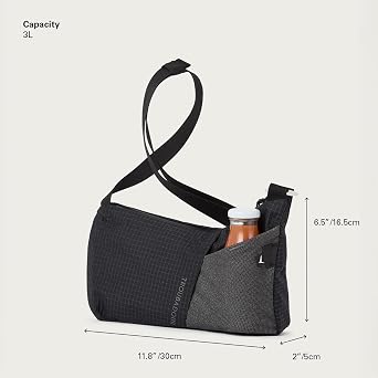 Troubadour Elemental Sling 3L - ブラック