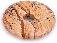 Vista 21 de GEM-Inside Rock Quartz Gemstone Loose Beads Genuine Natural Doubt Pink Ring Crystal Energy Stone Power para aretes colgantes, fabricación de joyas