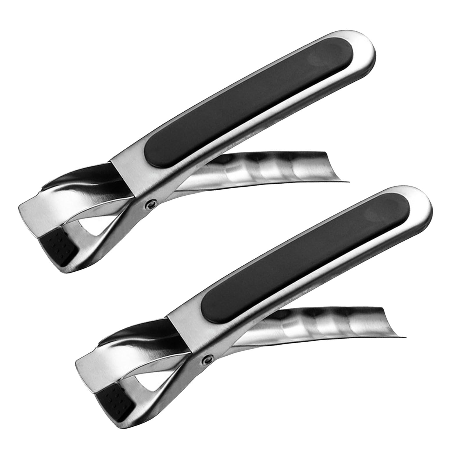 LUCKGONI Premium Nonrust Steel Kitchens Tongs with Silicone Nonslip Grips for Secure Handling of Hot Bowls Plates and Pots Heat R
