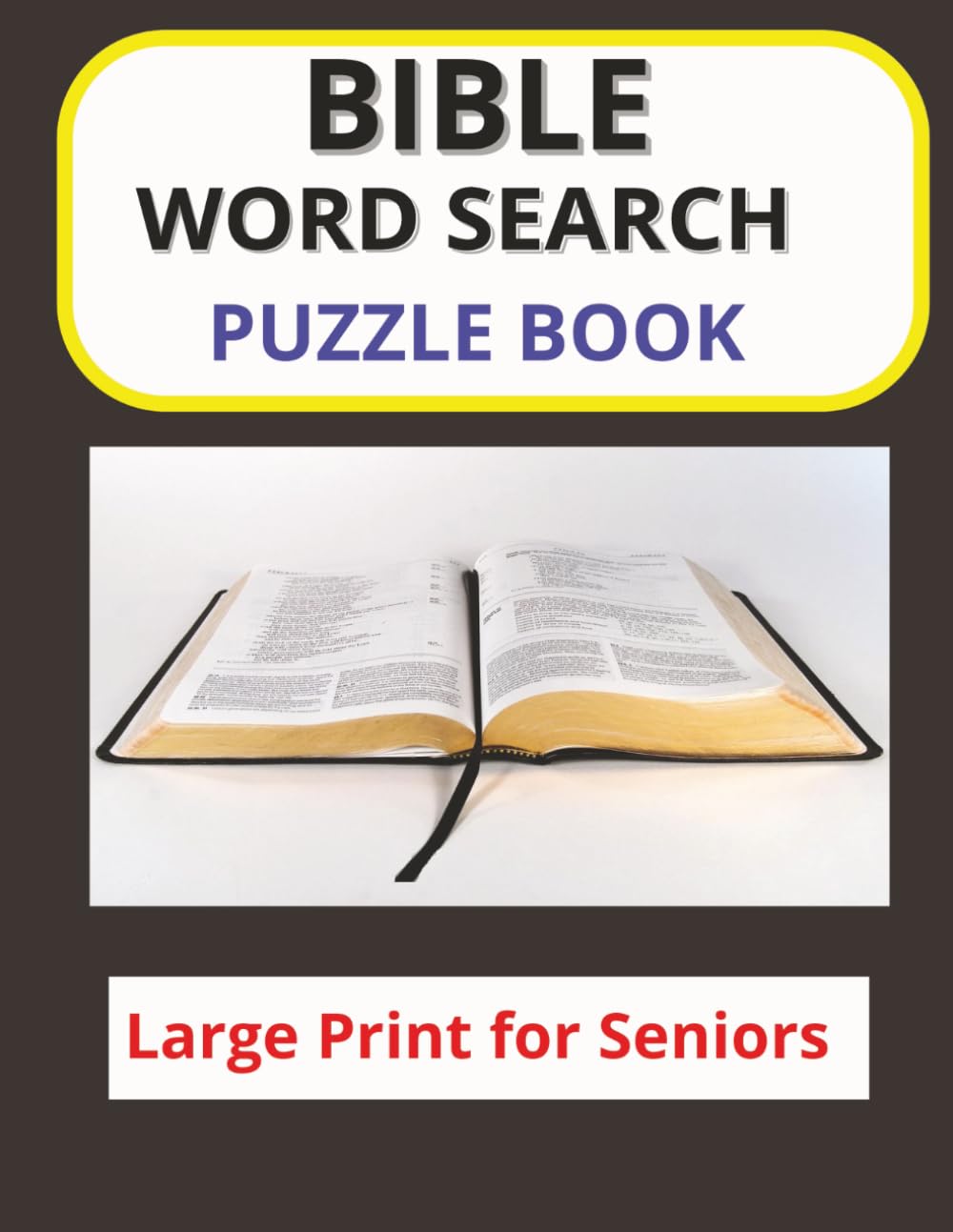 BIBLE WORD SEARCH PUZZLE BOOK: A Journey Through The Bible In Words-Explore Scripture One Word At A Time
