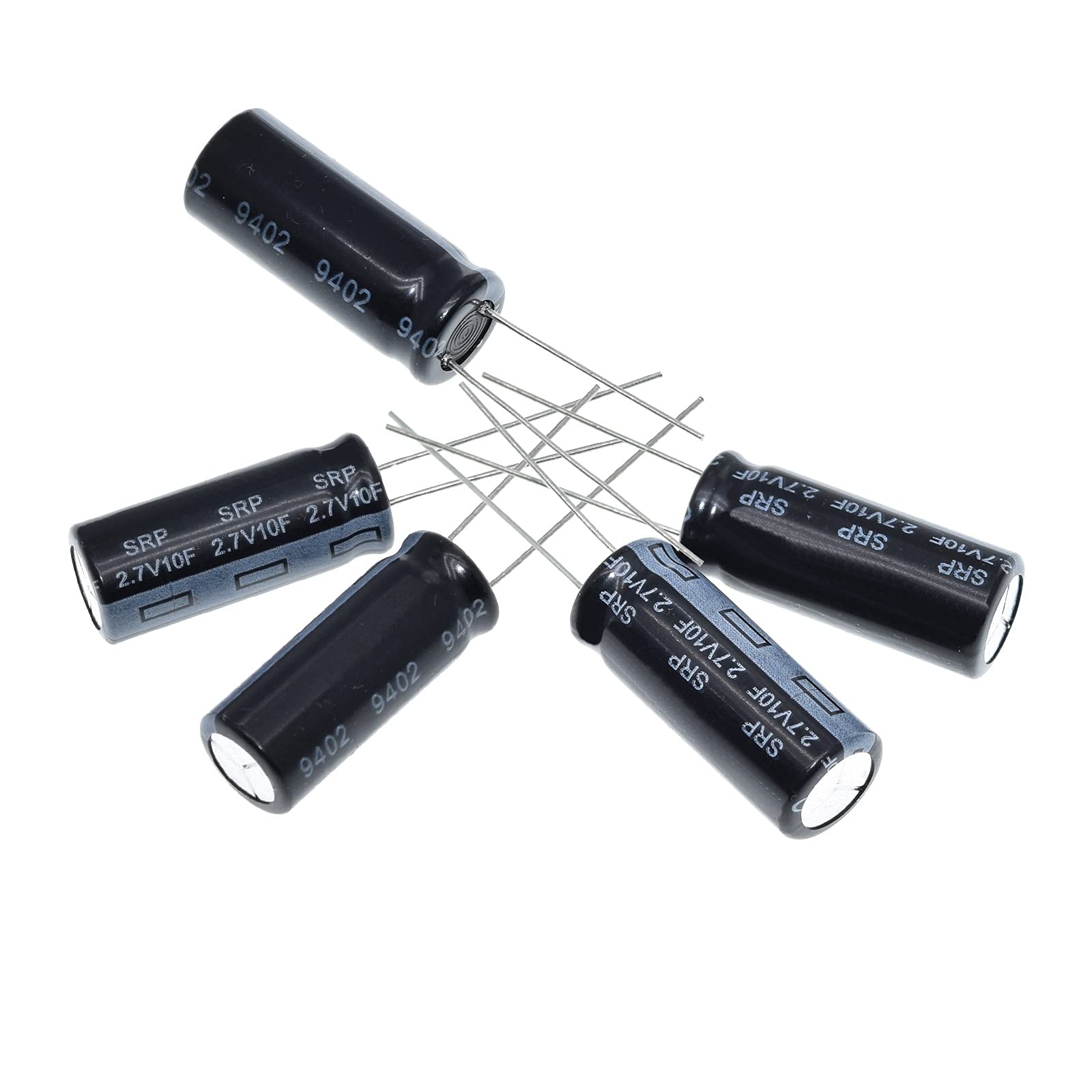 Kit composants DIY electronics avec condensateur haute puissance 2.7V 10F ultra super Farad 10x25mm