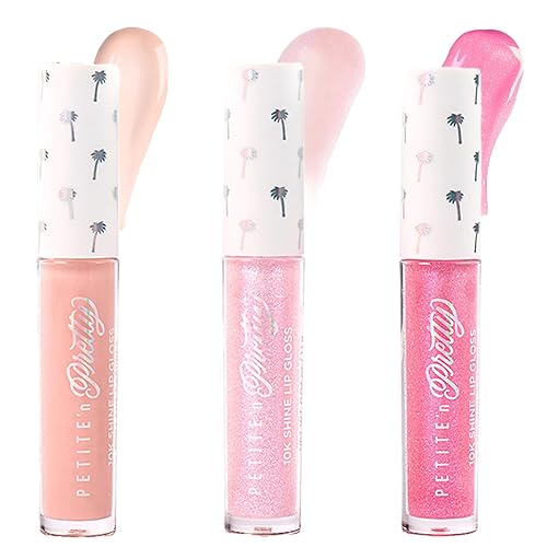 Vista 15 de Petite 'N Pretty Brillo de labios 10K Shine para niñas (Glow Down) - Maquillaje para niños, preadolescentes y adolescentes - Alto brillo, suave