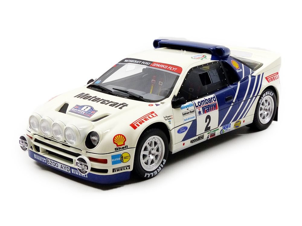 Otto Mobile OT679 Ford RS200 G B – Lombard Rallye 1986 – Echelle 1