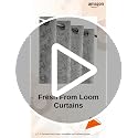 Image of FRESH FROM LOOM Anti-Wrinkle 7ft Curtains | Premium Jacquard Design | Sun Blocking 80% | Ideal for Long Doors & Large Windows, Luxury Curtain (7ft, Grey, 2pc Set)