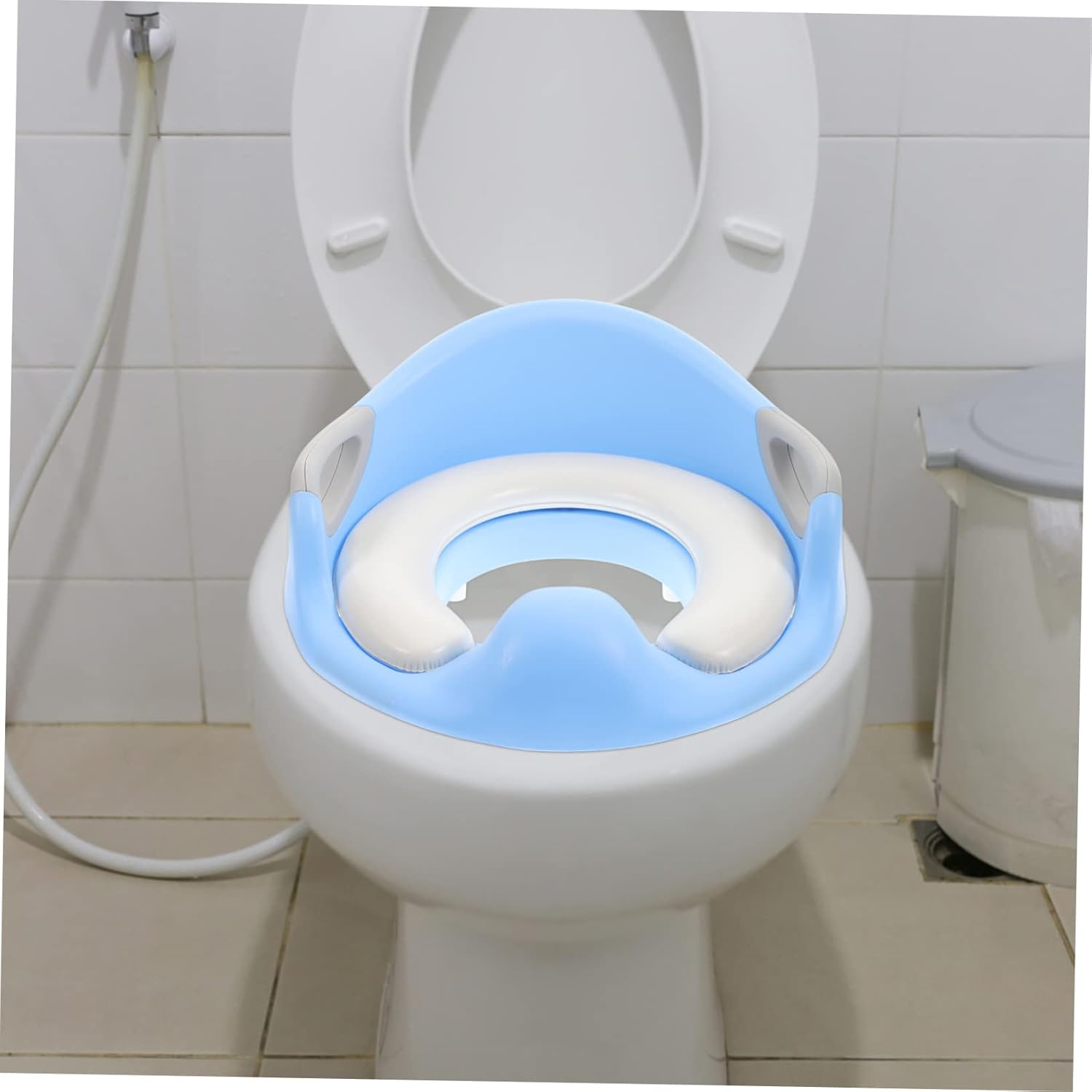 SUPVOX 1pc Ergonomic Boys and Girls Potty Training Seat Boy Girl Toilet Seat Insert Safe Material